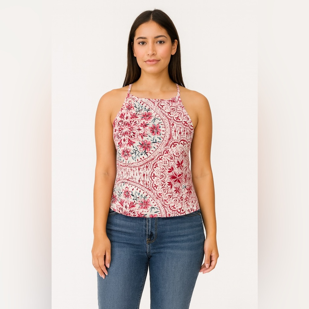 NWT Torrid Foxy High Neck Crop Top; Tank Top; size 0; 10; Large